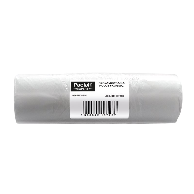 Paclan Expert reklamówka na rolce 8 mic. 140 szt. Paclan Expert reklamówka na rolce 8 mic. 140 szt.