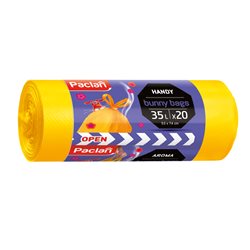 Worki na śmieci Paclan Bunny Bags 35 l 20 sztuk
