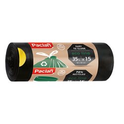 Worki na śmieci Paclan Eco Line 35 l 15 sztuk
