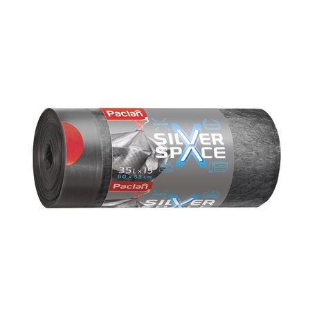 Paclan Silver worki z taśmą 35l 15szt