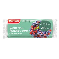 Woreczki do żywności Paclan 20 x 30 cm 250 sztuk