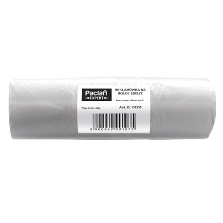 Paclan Expert reklamówka na rolce 350szt 8mic