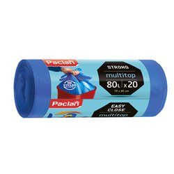 Paclan Multitop Strong worki na śmieci 80l 20 szt