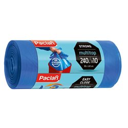 Worki na śmieci Paclan Multitop 240 l 10 sztuk