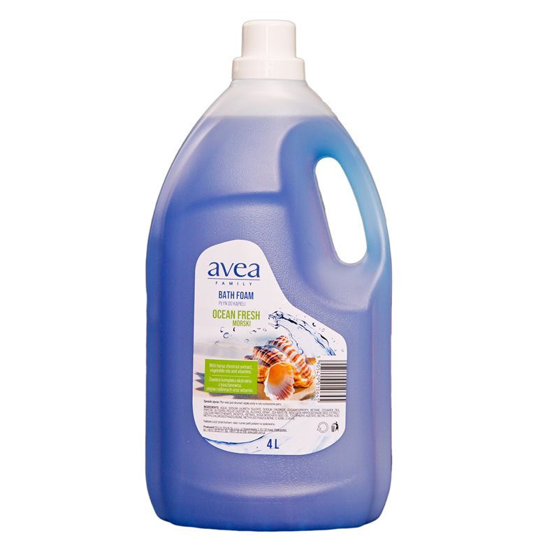 Avea płyn do kąpieli morski 4l Avea płyn do kąpieli morski 4l