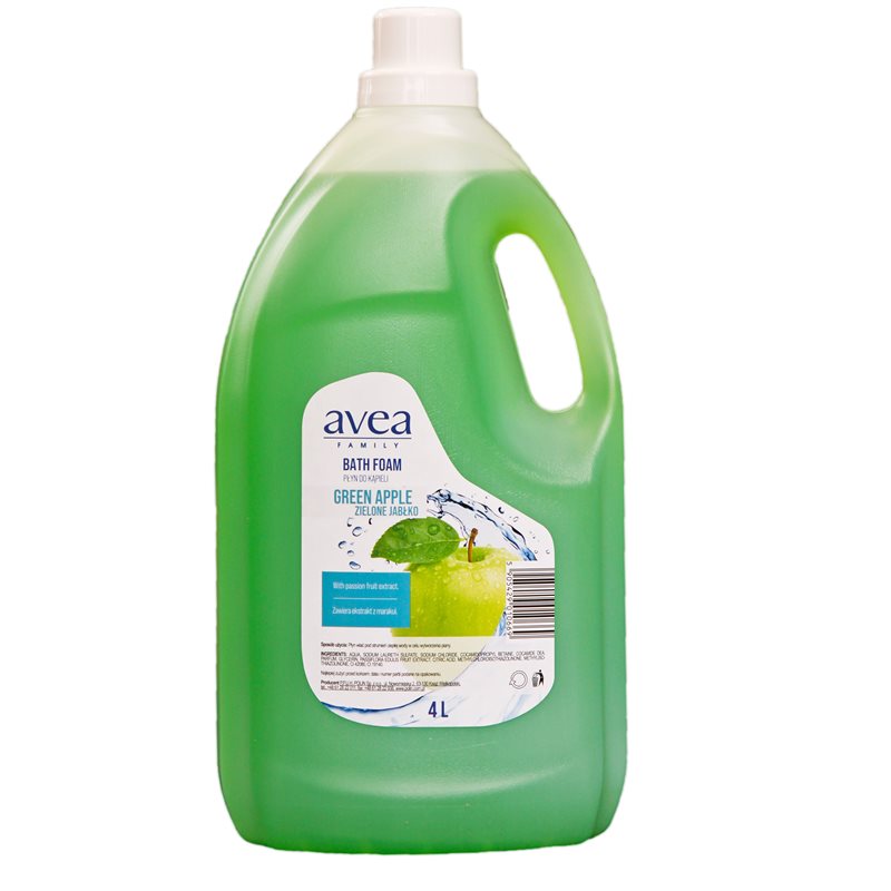 Avea płyn do kąpieli zielone jabłko 4l Avea płyn do kąpieli zielone jabłko 4l
