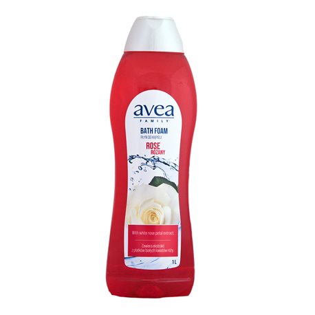 Avea Płyn do kąpieli Różany 1l