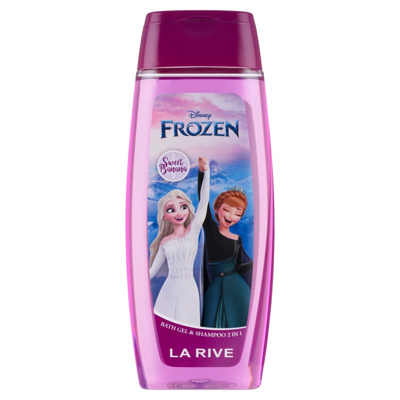 La Rive Disney Frozen 2w1 Łagodny szampon i płyn do kąpieli dla dzieci 250 ml
