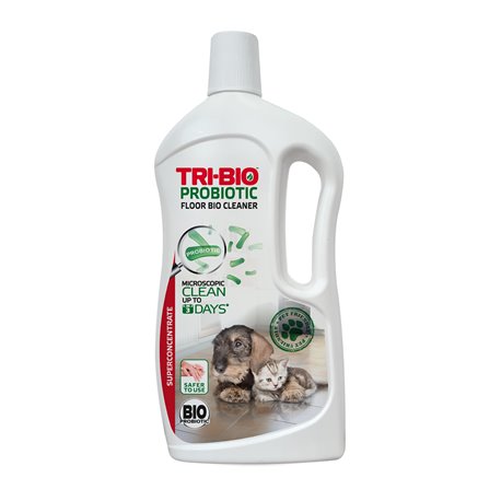 Tri-Bio Pet Friendly probiotyczny płyn do mycia podłóg 0,84L – skuteczna i bezpieczna pielęgnacja po