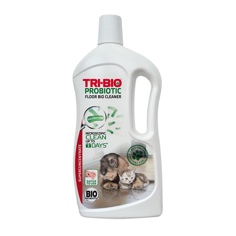 Tri-Bio Pet Friendly probiotyczny płyn do mycia podłóg 0,84L – skuteczna i bezpieczna pielęgnacja po