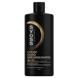 Syoss Oleo Intense Szampon do włosów suchych lub matowych 440 ml