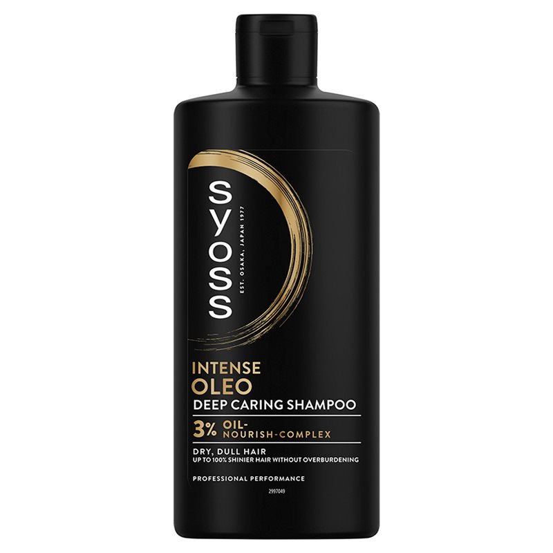 Syoss Oleo Intense Szampon do włosów suchych lub matowych 440 ml