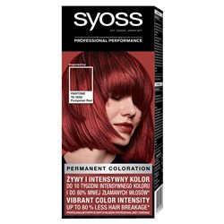 Syoss Permanent Coloration Pantone Farba do włosów 5-72 Czerwień Pompei