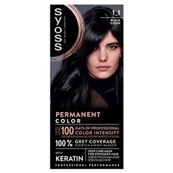 Syoss SalonPlex Farba do włosów Czerń 1-1