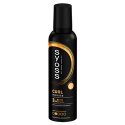 Syoss Curl Control Pianka do włosów kręconych zapobiegająca puszeniu mocna 250 ml