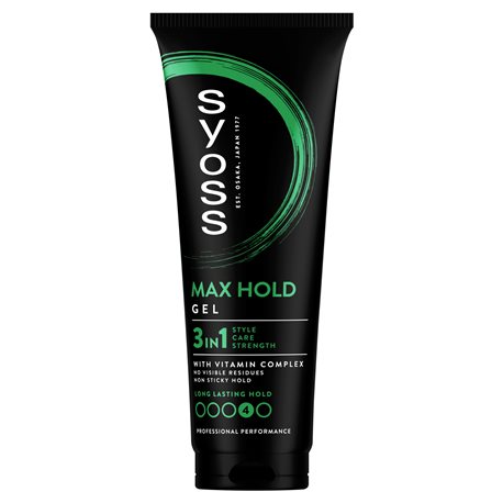 Syoss Max Hold Żel do włosów 250 ml