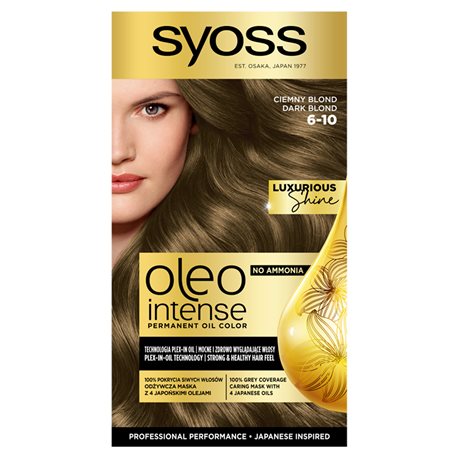Syoss Oleo Intense Farba do włosów Ciemny Blond 6-10