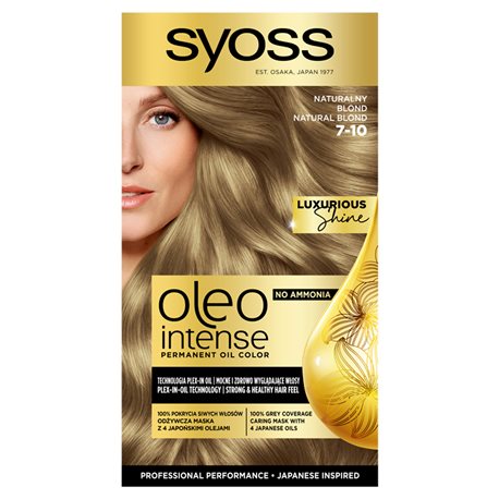 Syoss Oleo Intense Farba do włosów NATURALNY BLOND 7-10