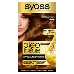 Syoss Oleo Intense Farba do włosów Złocista Miedź 6-76