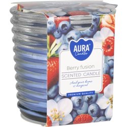 Bispol świeca zapachowa w szkle SNW 80-1-453 jagodowe uniesienie