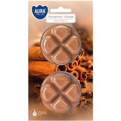 Bispol wosk zapachowy WZ40-2-374 CYNAMON GOŹDZIKI 2 sztuki