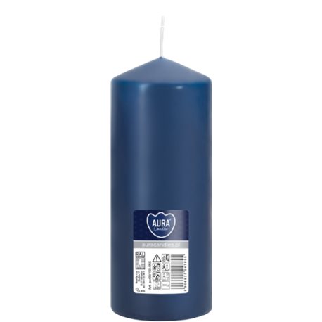 Bispol świeca walec SW60/120-056 Granatowa