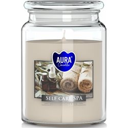 Bispol świeca zapachowa w szkle SND99-363 Self Care SPA