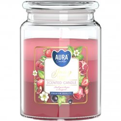 Bispol świeca zapachowa w szkle SND99T-386 Soczyste Owoce