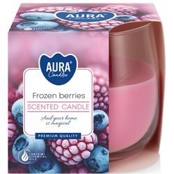 Bispol świeca zapachowa w szkle SN71-314 Mrożone Jagody