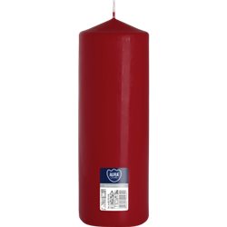 Bispol świeca walec sw80/250-036 burgund