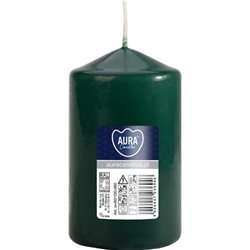 Bispol świeca walec Butelkowa Zieleń SW60/100-060
