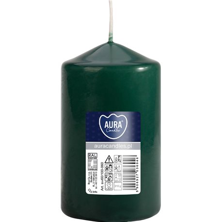 Bispol świeca walec Butelkowa Zieleń SW60/100-060 Bispol świeca walec Butelkowa Zieleń SW60/100-060