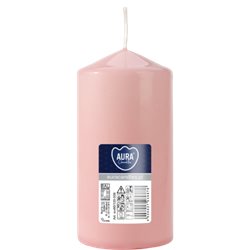 Bispol świeca walec Jasny Róż SW60/120-038