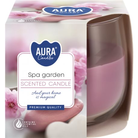 BISPOL świeca zapachowa w szkle SN71-254 Spa Garden