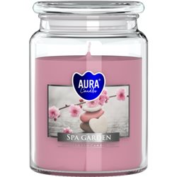 BISPOL świeca zapachowa w szkle SND99-254 Spa Garden