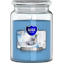 BISPOL świeca zapachowa w szkle SND99-69 ANTYTABAK