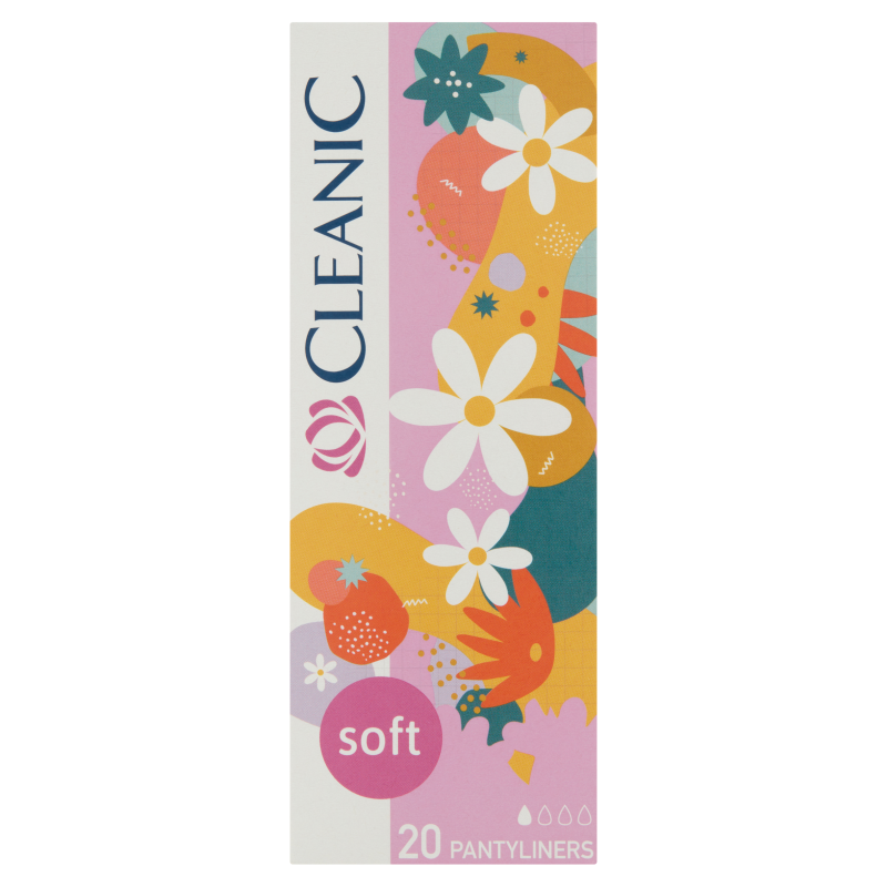 Cleanic Soft Wkładki higieniczne 20 sztuk Cleanic Soft Wkładki higieniczne 20 sztuk