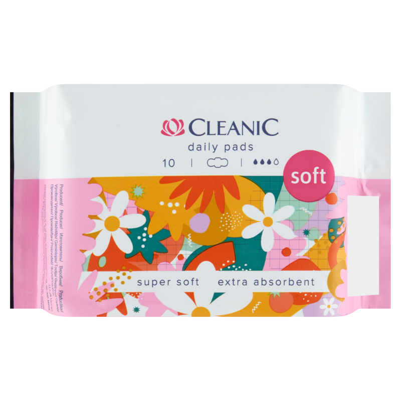 Cleanic Soft Day Podpaski higieniczne dla kobiet 10 sztuk Cleanic Soft Day Podpaski higieniczne dla kobiet 10 sztuk