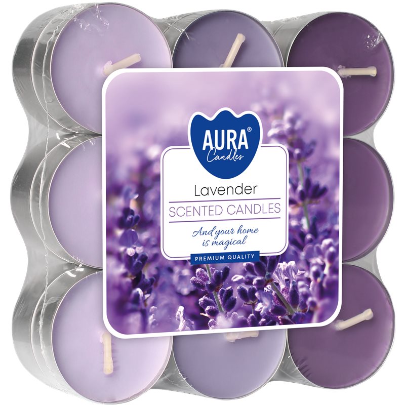 Bispol podgrzewacze zapachowe tealight 18 SZT LAWENDA P15-79 Bispol podgrzewacze zapachowe tealight 18 SZT LAWENDA P15-79