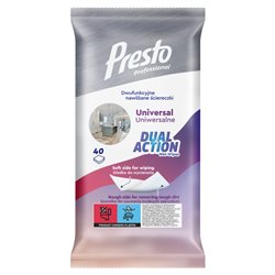 Presto Ściereczki Dual Action uniwersalne 40szt