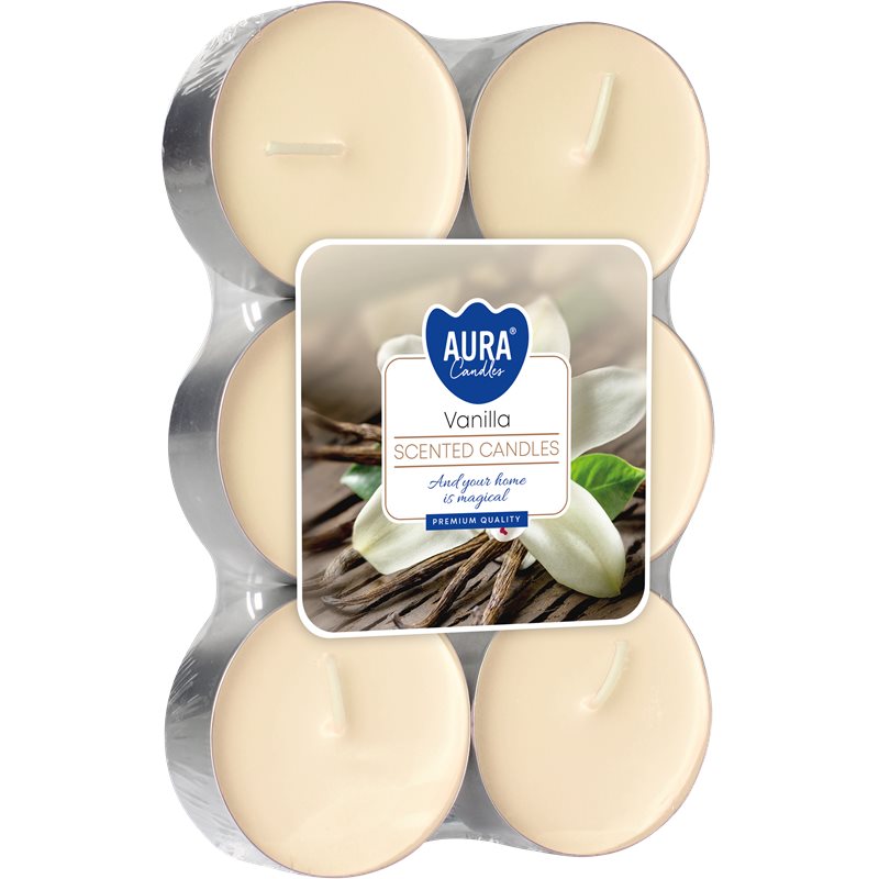 Bispol podgrzewacz tealight zapachowy maxi 6 sztuk p35-67 Wanillia Bispol podgrzewacz tealight zapachowy maxi 6 sztuk p35-67 Wanillia