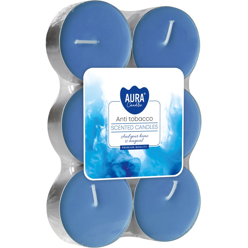 Bispol podgrzewacze zapachowe tealight maxi P35-69 ANTYTABAK 6 sztuk Bispol podgrzewacze zapachowe tealight maxi P35-69 ANTYTABAK 6 sztuk