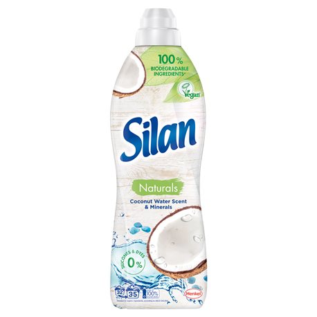 Silan Naturals Coconut Water Scent & Minerals Płyn do płukania tkanin 770 ml (35 prań)
