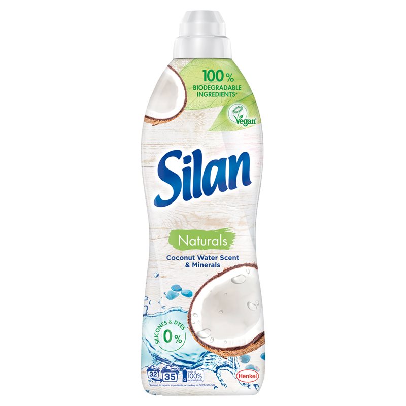 Silan Naturals Coconut Water Scent & Minerals Płyn do płukania tkanin 770 ml (35 prań)