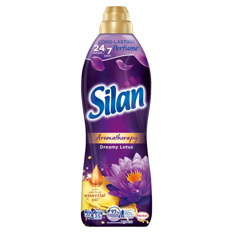 Silan Aromatherapy Dreamy Lotus Płyn do płukania tkanin 770 ml (35 prań) Silan Aromatherapy Dreamy Lotus Płyn do płukania tkanin 770 ml (35 prań)