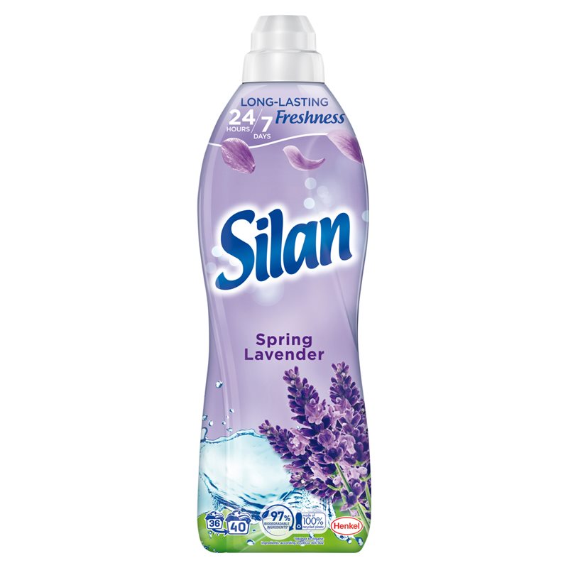 Silan Spring Lavender Płyn do płukania tkanin 880 ml (40 prań) Silan Spring Lavender Płyn do płukania tkanin 880 ml (40 prań)