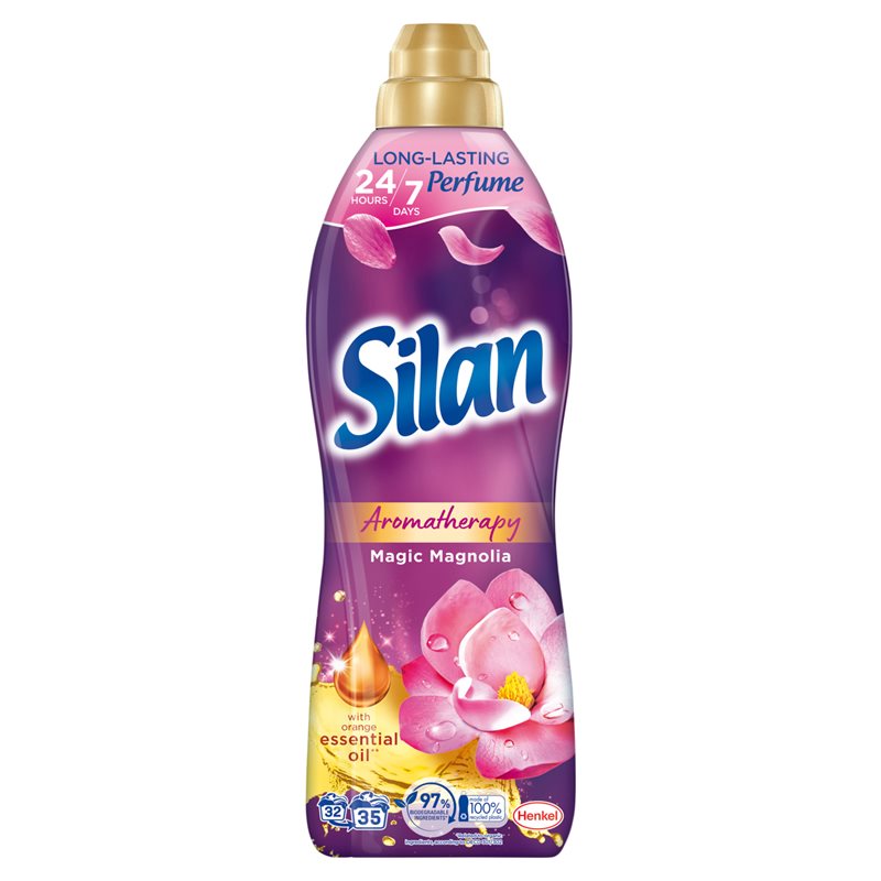 Silan Aromatherapy Magic Magnolia Płyn do płukania tkanin 770 ml (35 prań) Silan Aromatherapy Magic Magnolia Płyn do płukania tkanin 770 ml (35 prań)