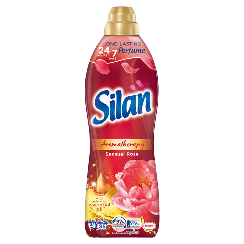 Silan płyn do płukania Aromatherapy Rose 35P 770ml Silan płyn do płukania Aromatherapy Rose 35P 770ml
