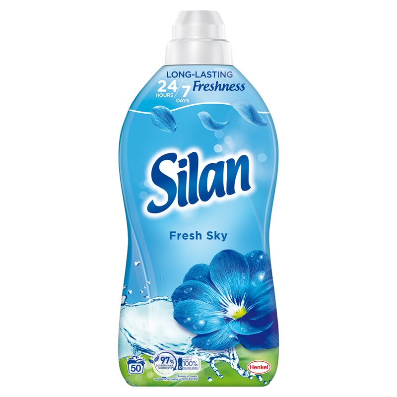 Silan Fresh Sky Płyn do płukania tkanin 1100 ml (50 prań) Silan Fresh Sky Płyn do płukania tkanin 1100 ml (50 prań)