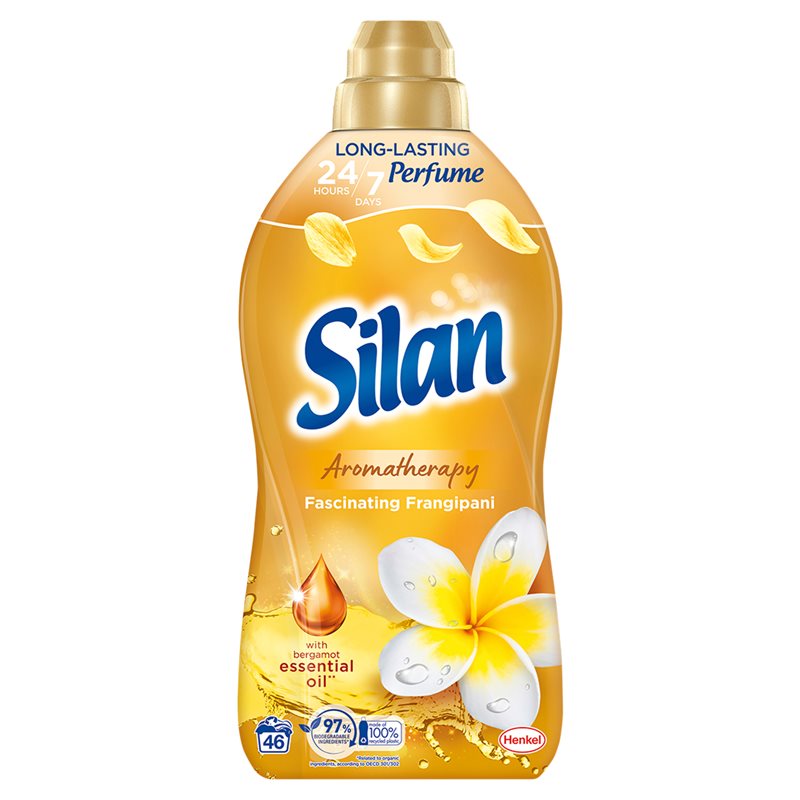 Silan Aromatherapy Fascinating Frangipani Płyn do płukania tkanin 1012 ml (46 prania) Silan Aromatherapy Fascinating Frangipani Płyn do płukania tkanin 1012 ml (46 prania)